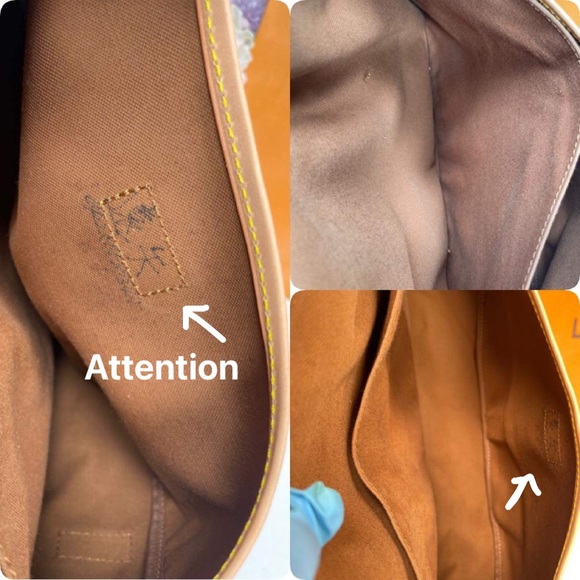 ✅Authentic ✅LOUIS VUITTON Saumur 35 Crossbody - Picture 10 of 16